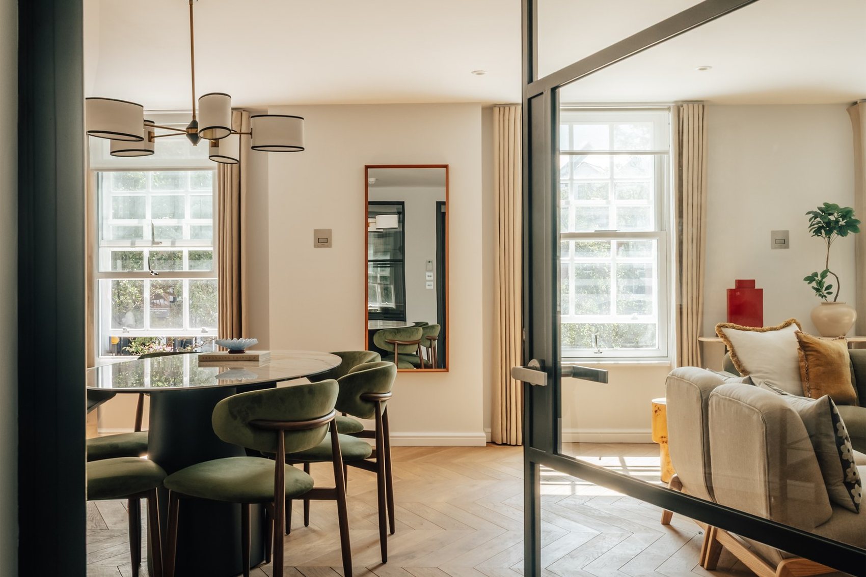 Hall & dining room