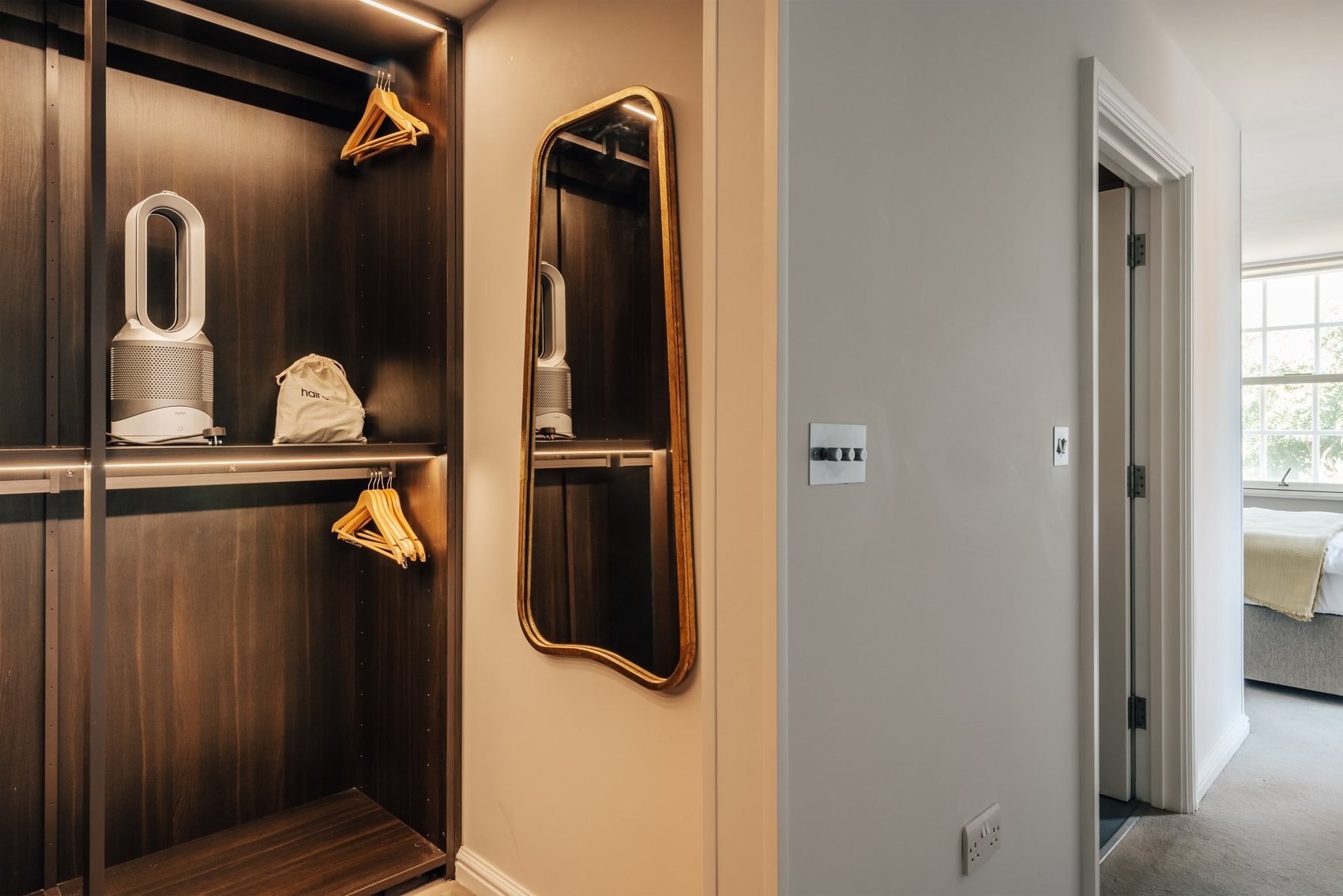 Dressing area