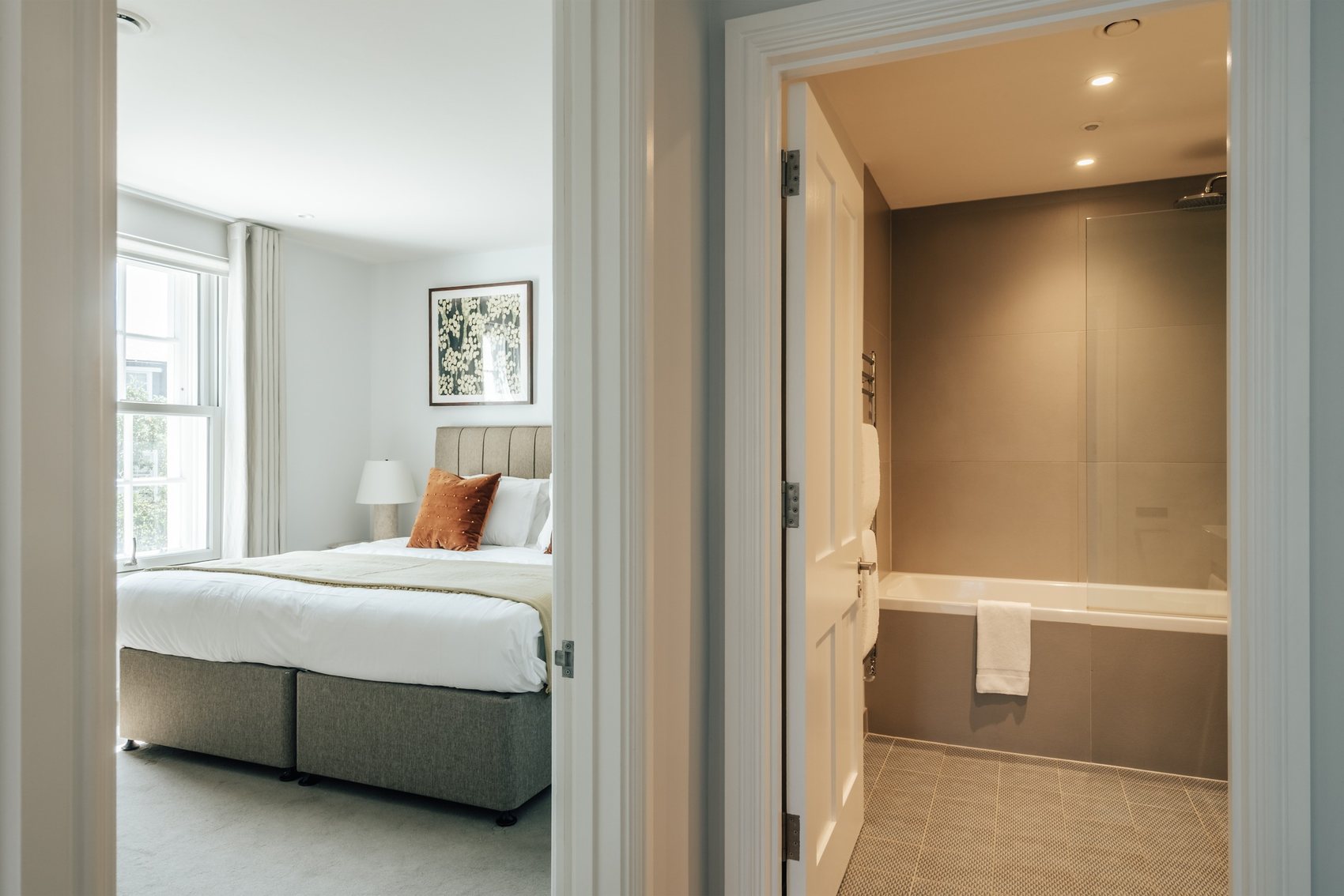 Bedroom & bathroom