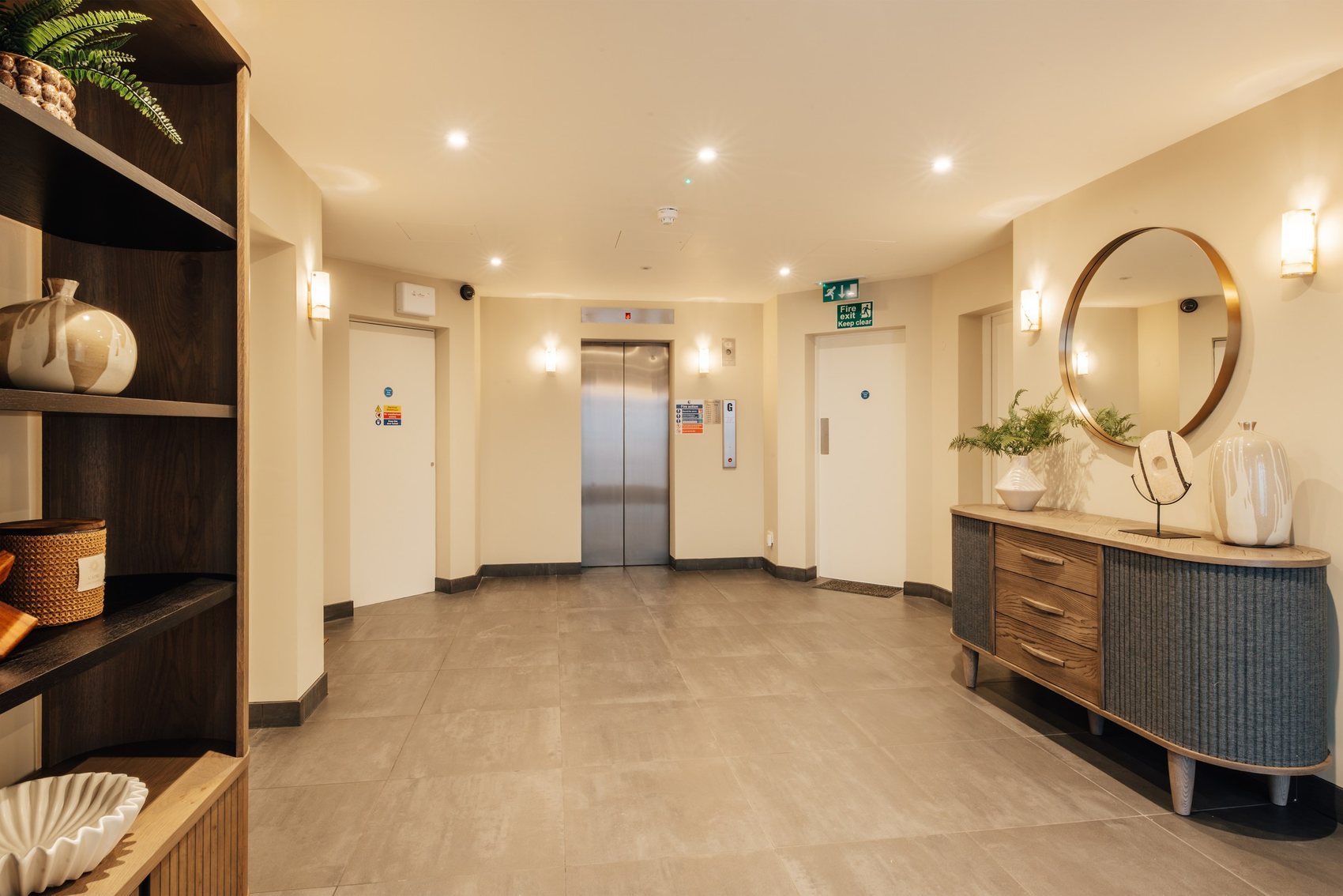 Communal entrance